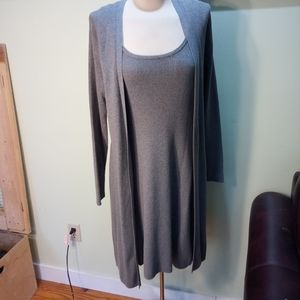 Moda International sweater dress twin-set..... Junior XL